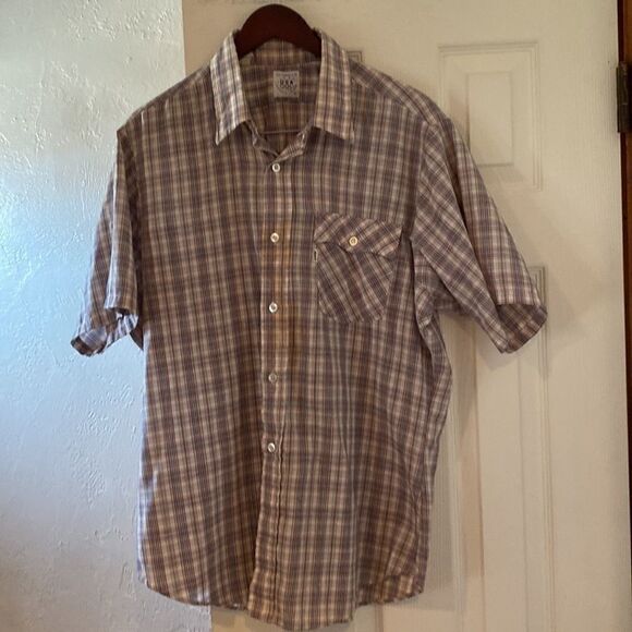 VTG Levi’s 1980 Olympic Games XL Short Sleeve Shirt - Picture 1 of 6